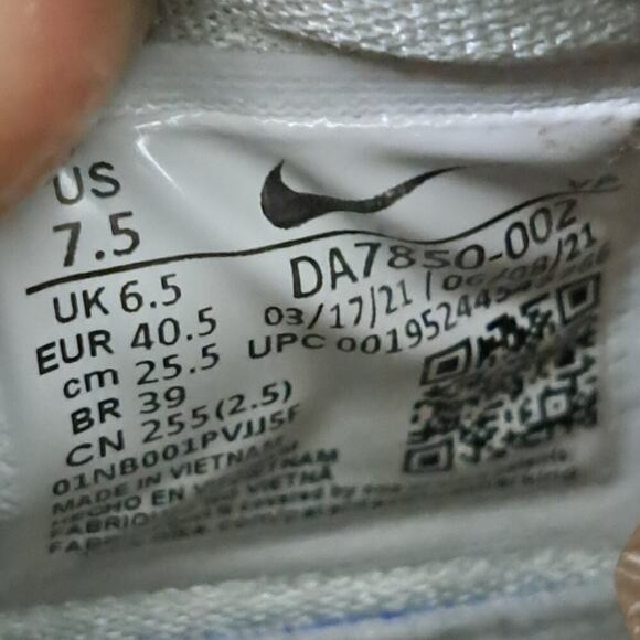 %Nike KD 14 TB Wolf Grey Smoke Green DA7850-002 Men’s Size 7.5 -A1